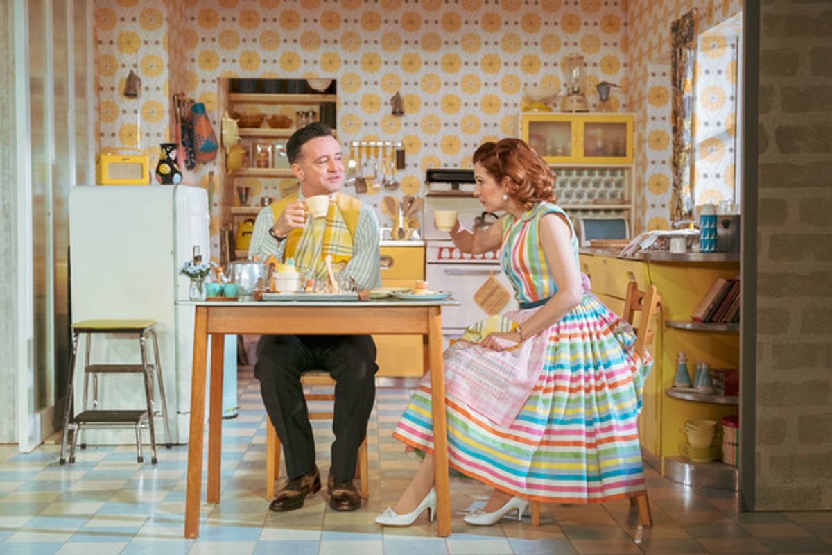 Richard Harrington and Katherine Parkinson at 