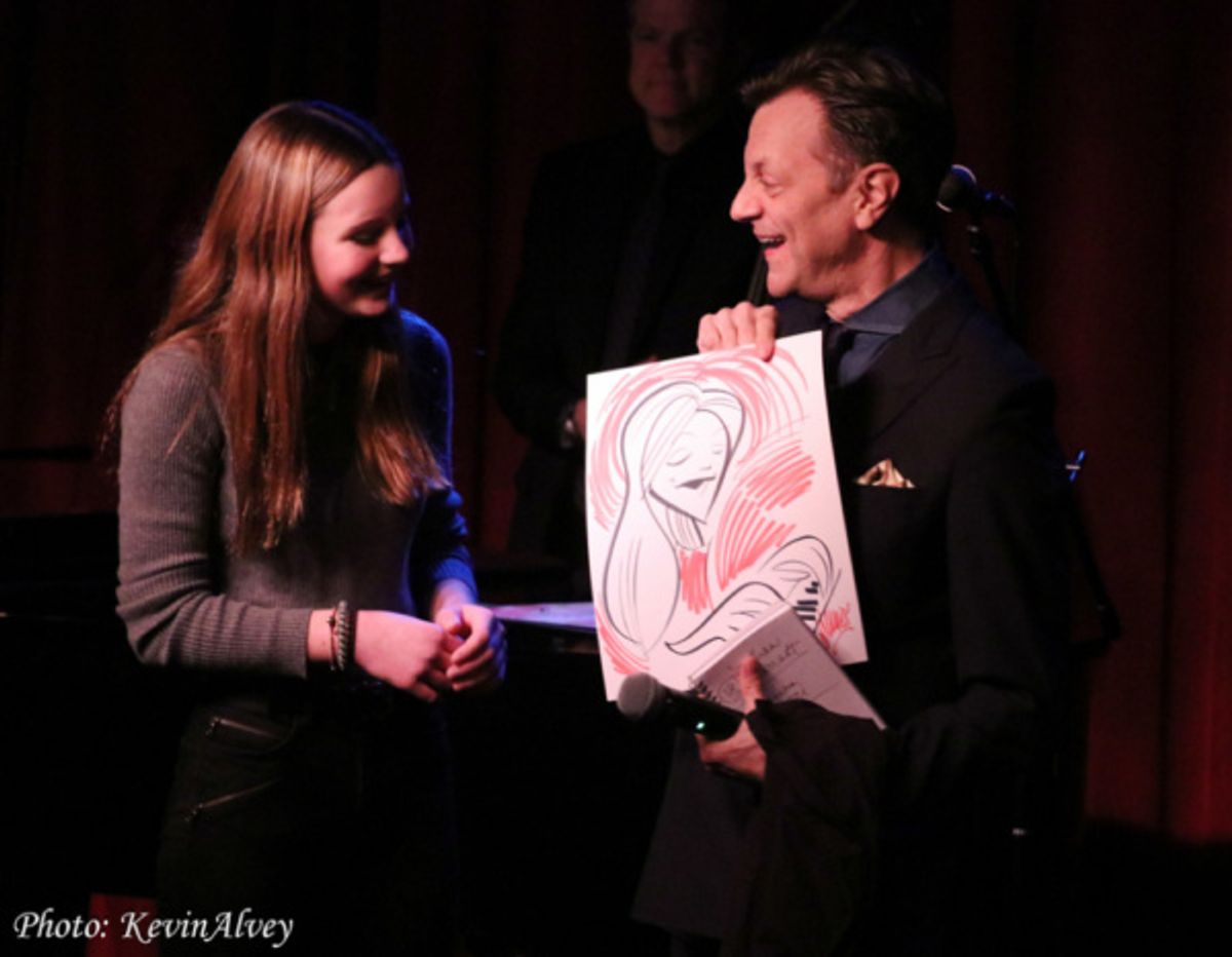 Grace Gramins, Jim Caruso at 