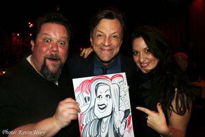 Justin ''Squigs'' Robertson, Jim Caruso, Nicole Zuraitis Photo