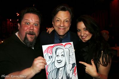 Justin 'Squigs' Robertson, Jim Caruso, Nicole Zuraitis Photo