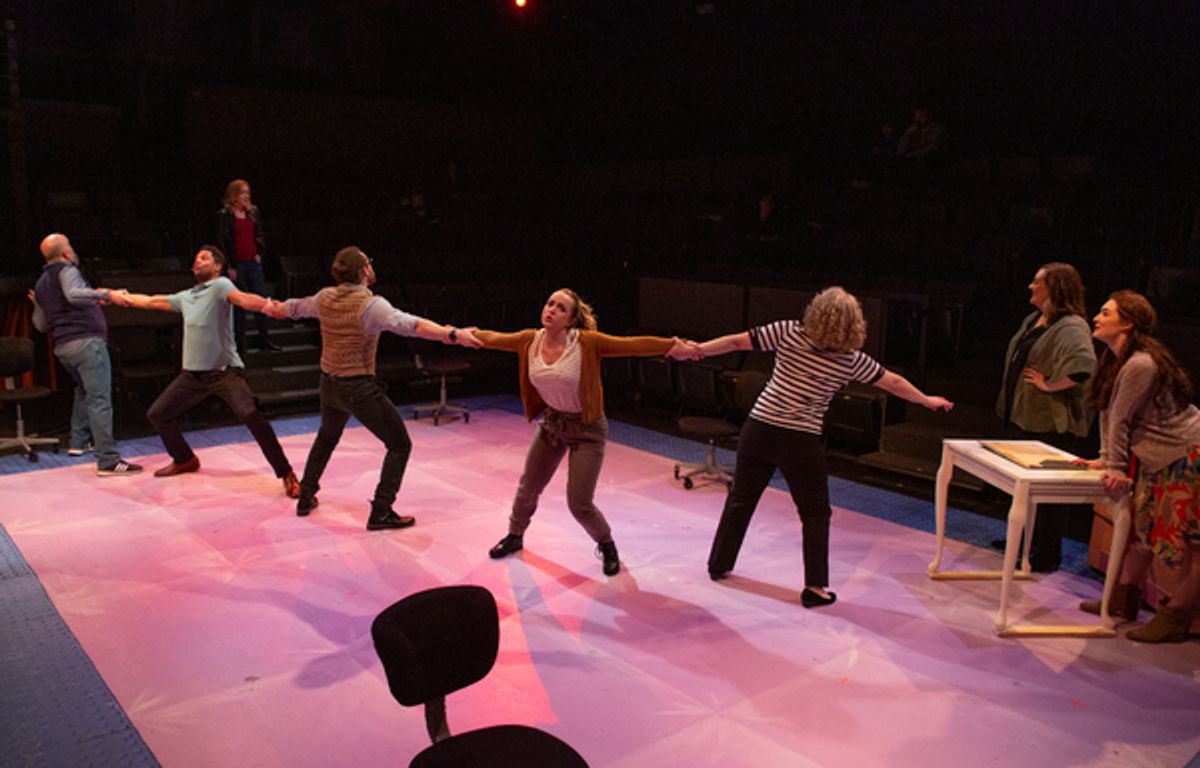 Mark Mullino, Quintin Jones, Lauren LeBlanc, Sam Swenson, Taylor Nash, Angela Davis at 