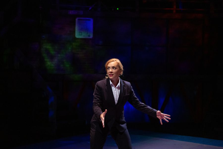 Photo Flash: THE MANUFACTURED MYTH OF EVELINE FLYNN at Theatre Three Image
