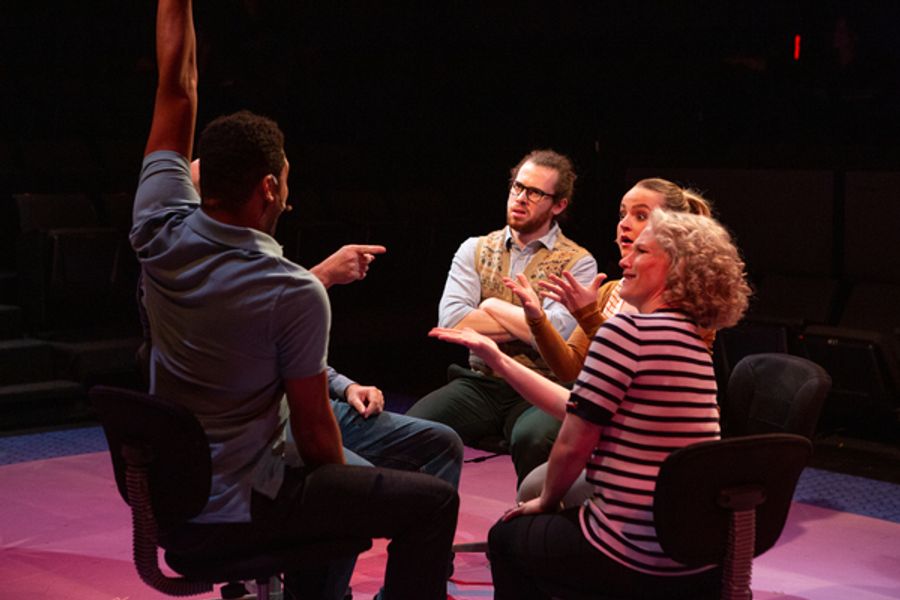 Photo Flash: THE MANUFACTURED MYTH OF EVELINE FLYNN at Theatre Three Image