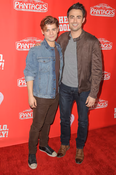 Garrett Clayton, Jonathan Bennett Photo