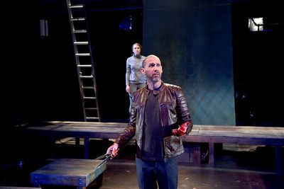 Mauro Hantman as Macbeth and Julia Atwood as Lady Macbeth Photo