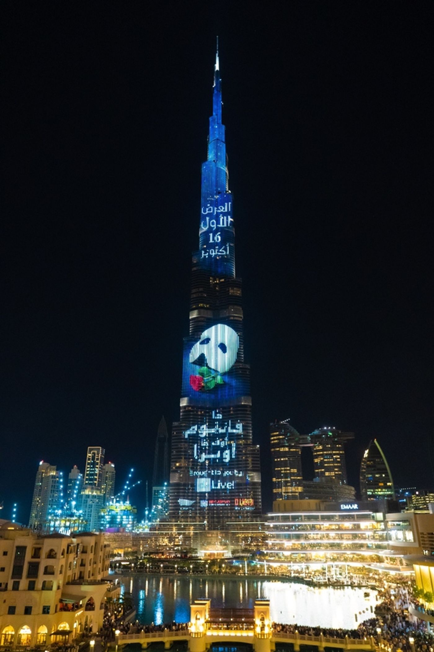 Photo Flash: PHANTOM OF THE OPERA Lights Up Dubai For Middle East Debut!  Image