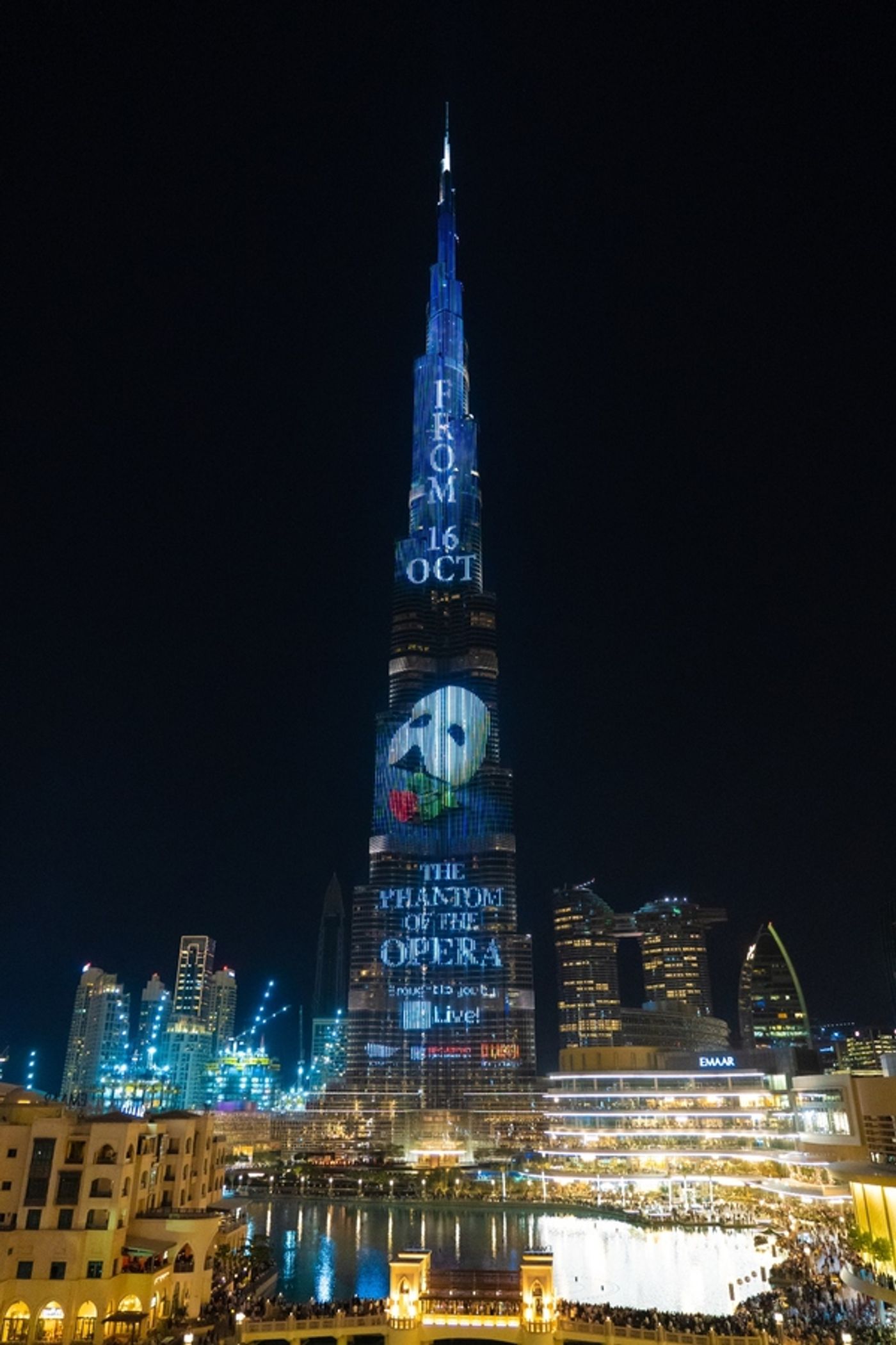 Photo Flash: PHANTOM OF THE OPERA Lights Up Dubai For Middle East Debut!  Image