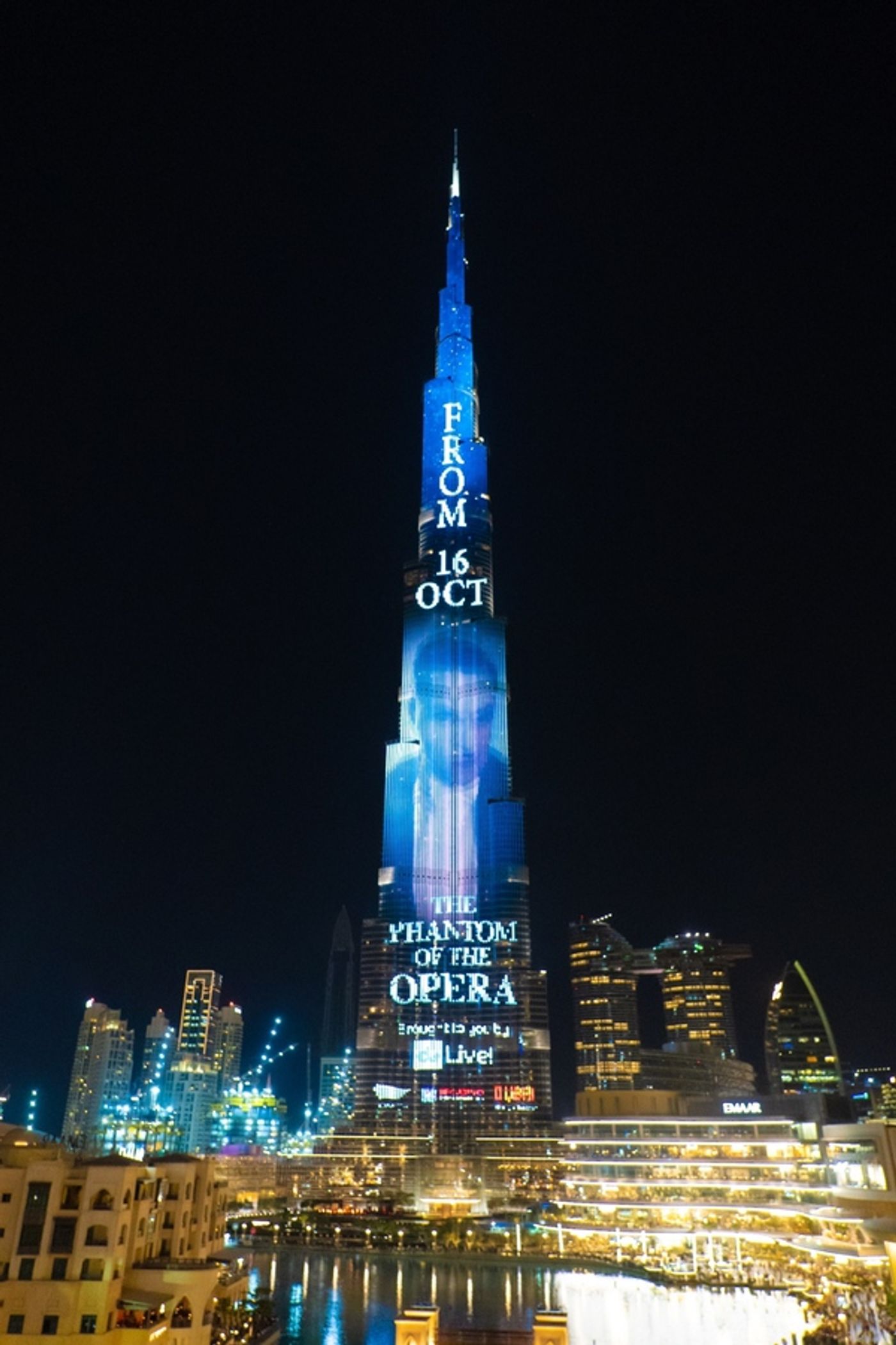 Photo Flash: PHANTOM OF THE OPERA Lights Up Dubai For Middle East Debut!  Image