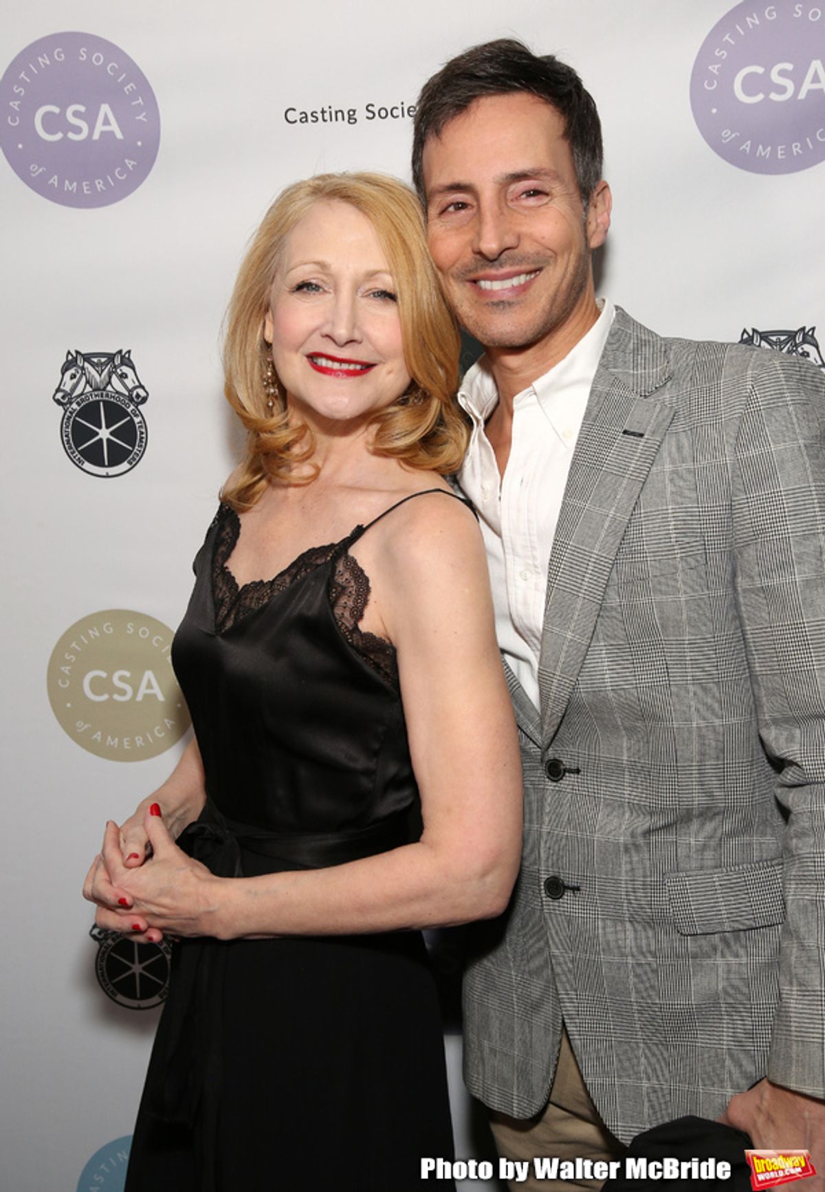 Patricia Clarkson and guest at 