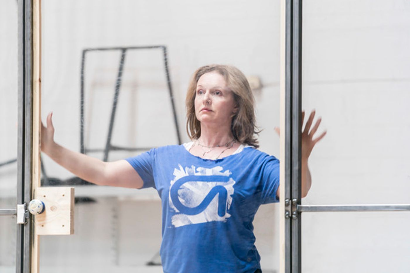 Photo Flash: Inside Rehearsal For Young Vic's JESUS HOPPED THE 'A' TRAIN  Image