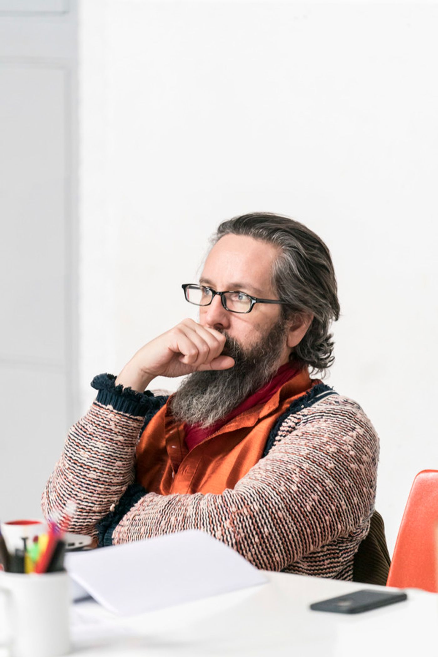 Photo Flash: Inside Rehearsal For Young Vic's JESUS HOPPED THE 'A' TRAIN  Image