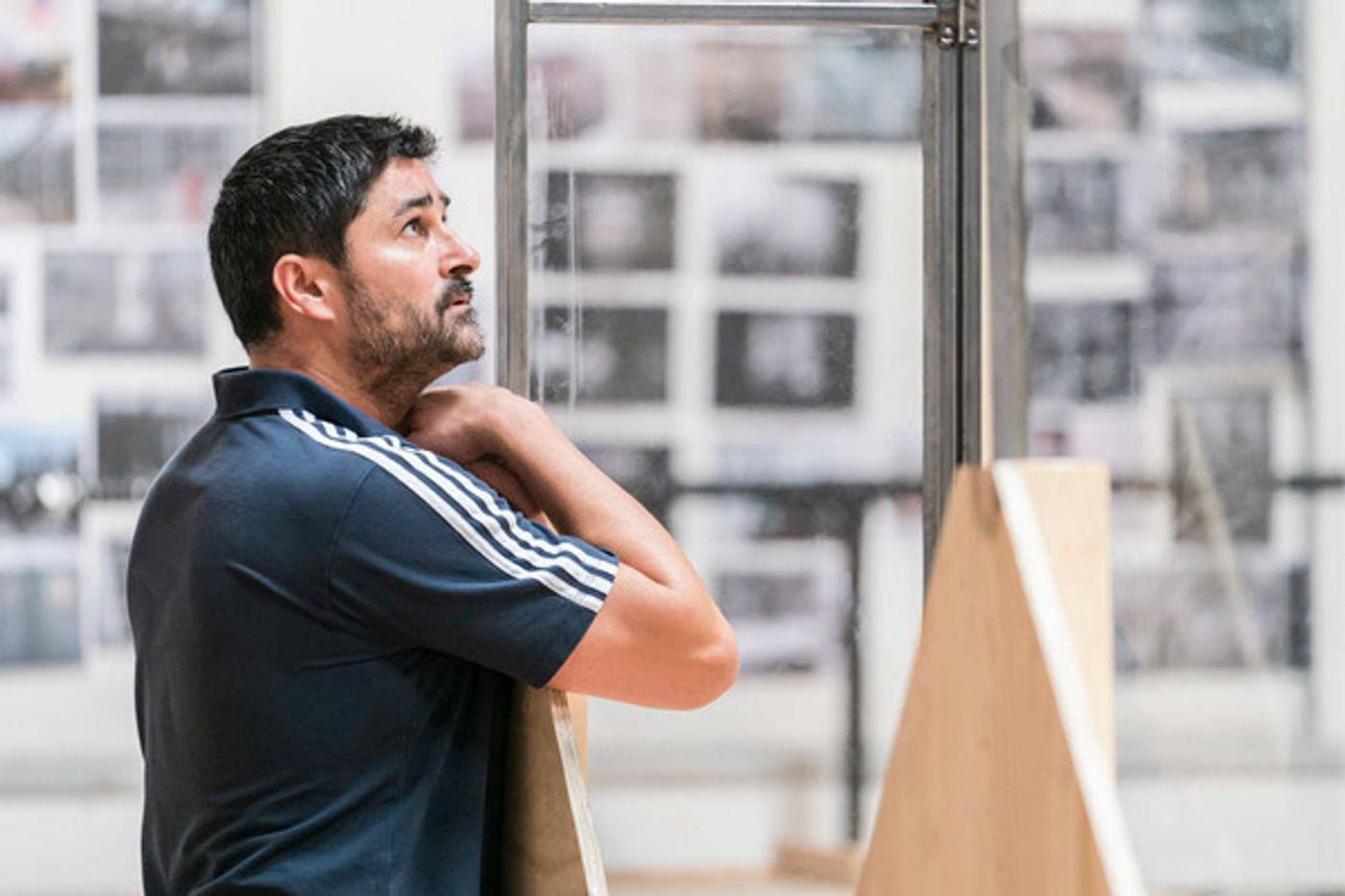 Photo Flash: Inside Rehearsal For Young Vic's JESUS HOPPED THE 'A' TRAIN  Image