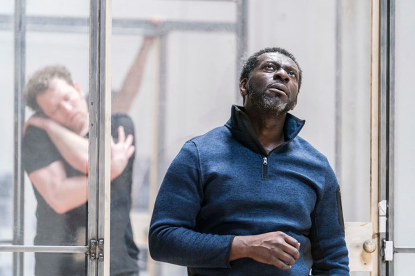 Photo Flash: Inside Rehearsal For Young Vic's JESUS HOPPED THE 'A' TRAIN  Image