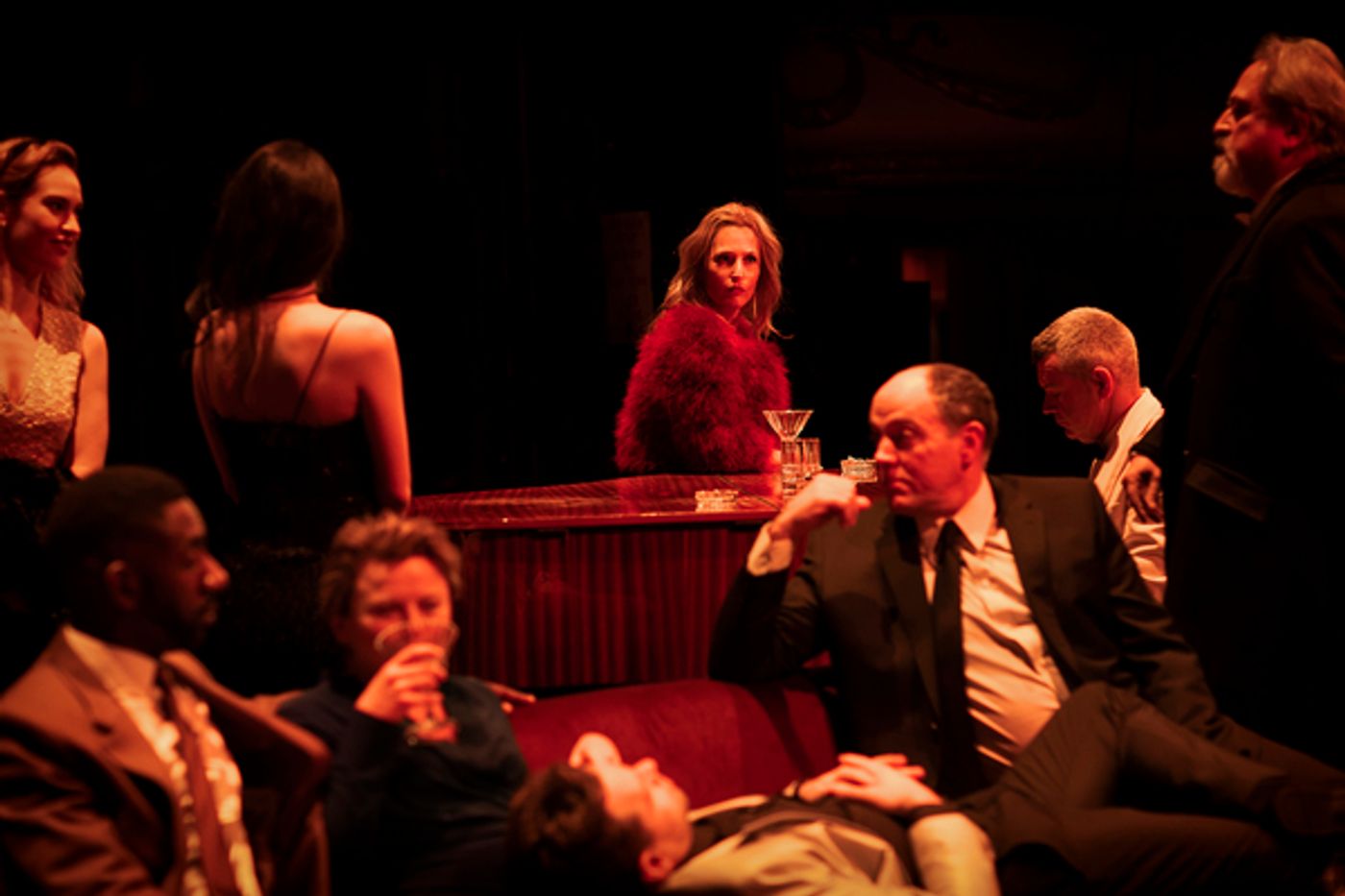 Photo Flash: First Look at Gillian Anderson and Lily James in ALL ABOUT EVE  Image