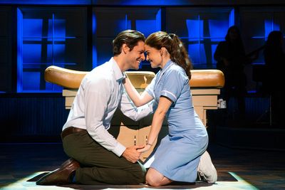 Steven Good and Christien Dwyer in the tour of WAITRESS.

Photo credit: Philicia Ende Photo
