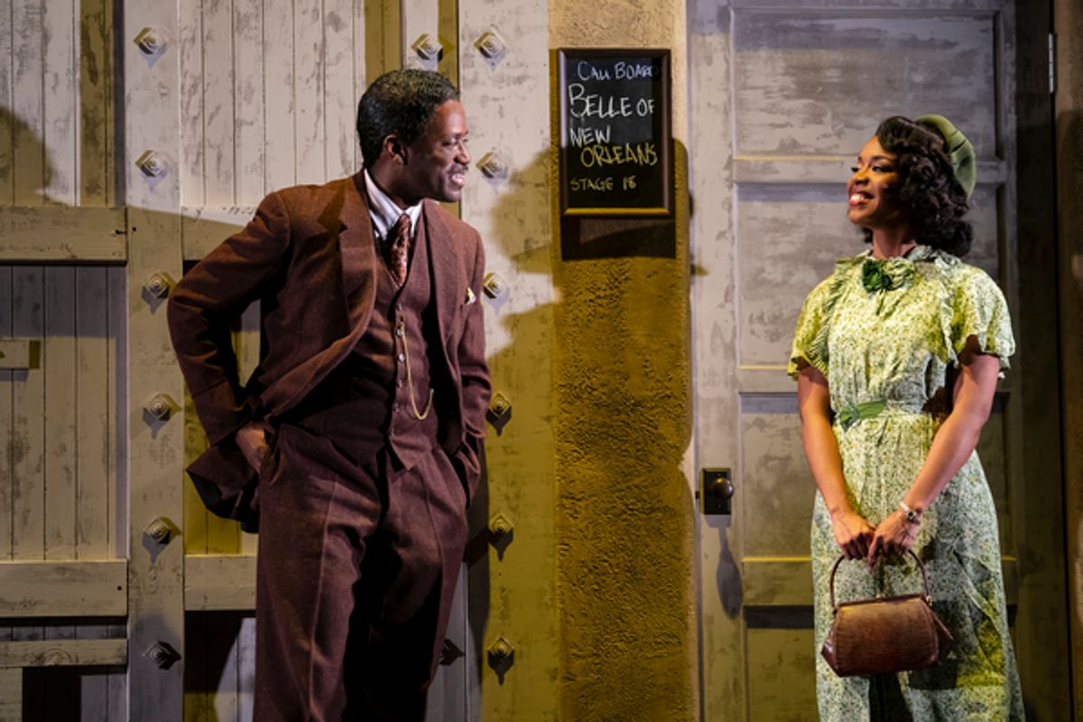 Warner Miller and Jessica Frances Dukes at 