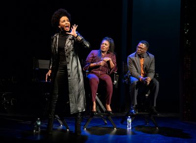 Carra Patterson, Heather Alicia Simms and Warner Miller Photo