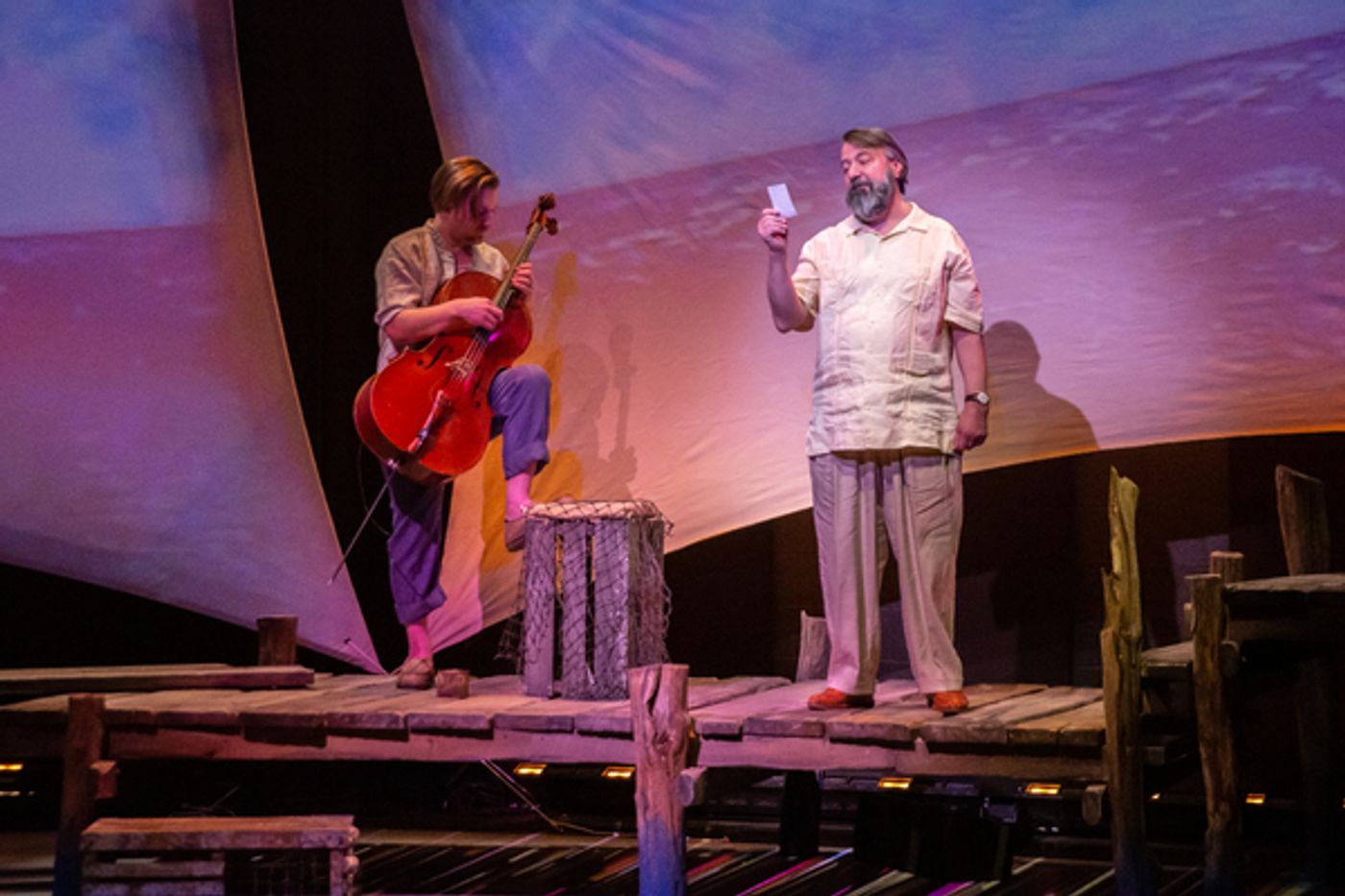 Photo Flash: World Premiere of THE OLD MAN AND THE SEA At Pittsburgh Playhouse  Image