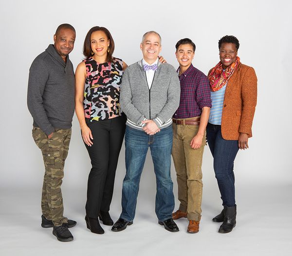 Keith Powell, Opal Alladin, director James VÃ¡squez, Avi Roque, and Dorcas Sowunmi Photo