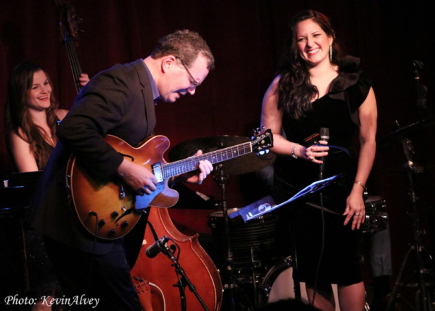 Photo Flash: Jazz Vocalist Nicole Zuraitis and the MusicTalks Jazz Quartet Come to Birdland  Image