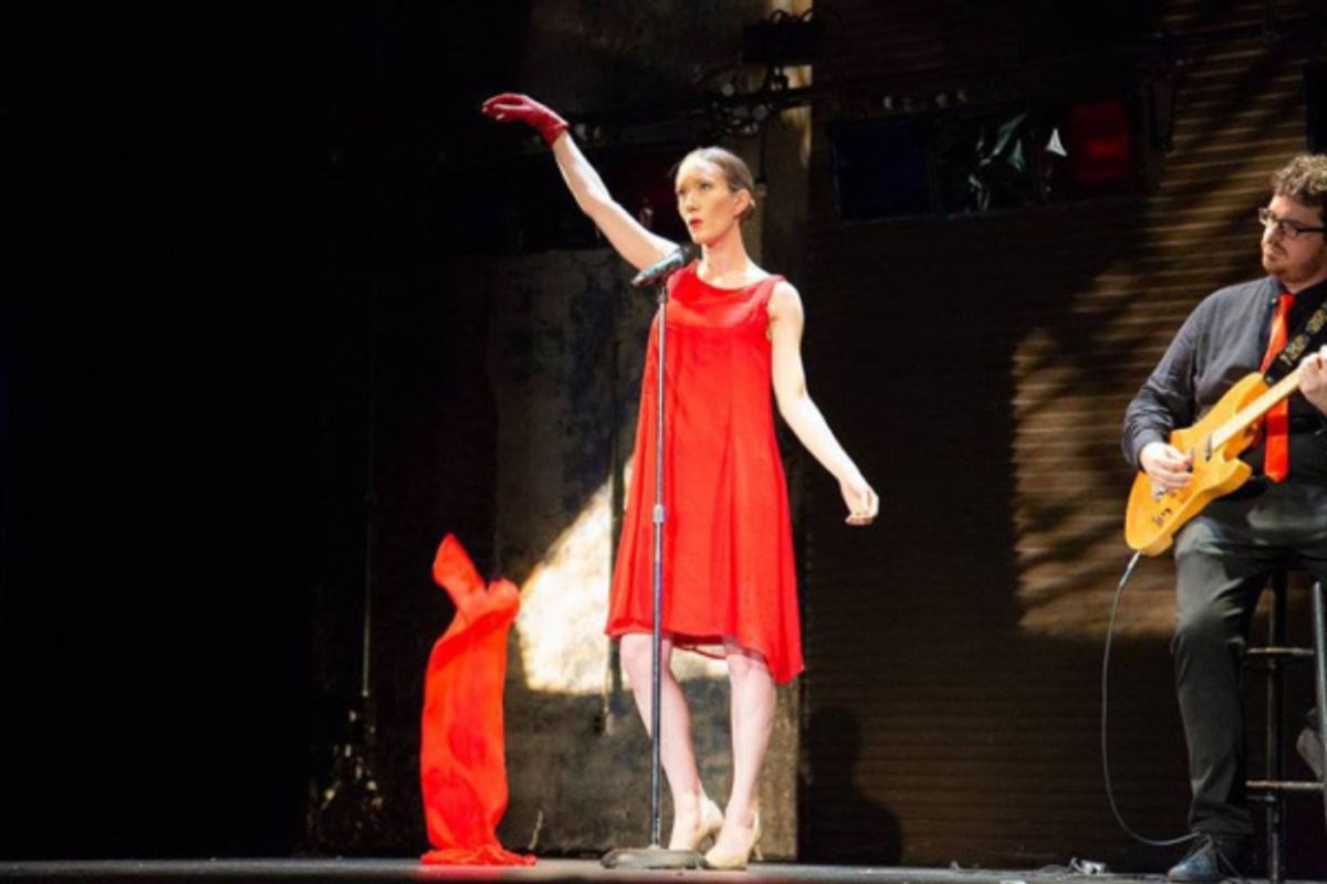 Joyce Miller sings Black Dianetics from The Handmaid''s Dianetics at the 2018 Planet Connections Theater Festivity Awards Ceremony. Mike Handelman on guitar. at 