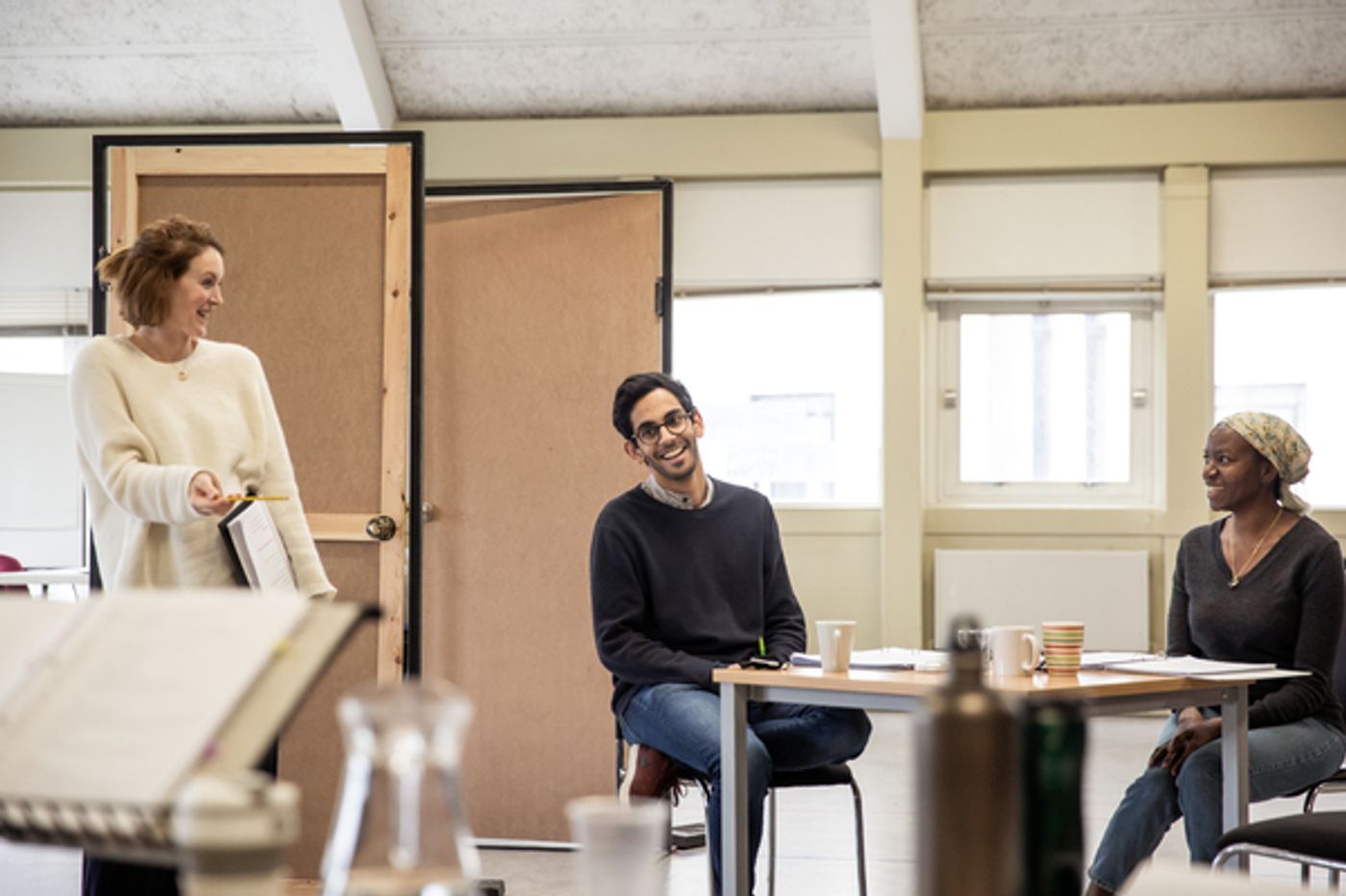 Photo Coverage: Inside Rehearsal For HANG at Sheffield Theatres  Image