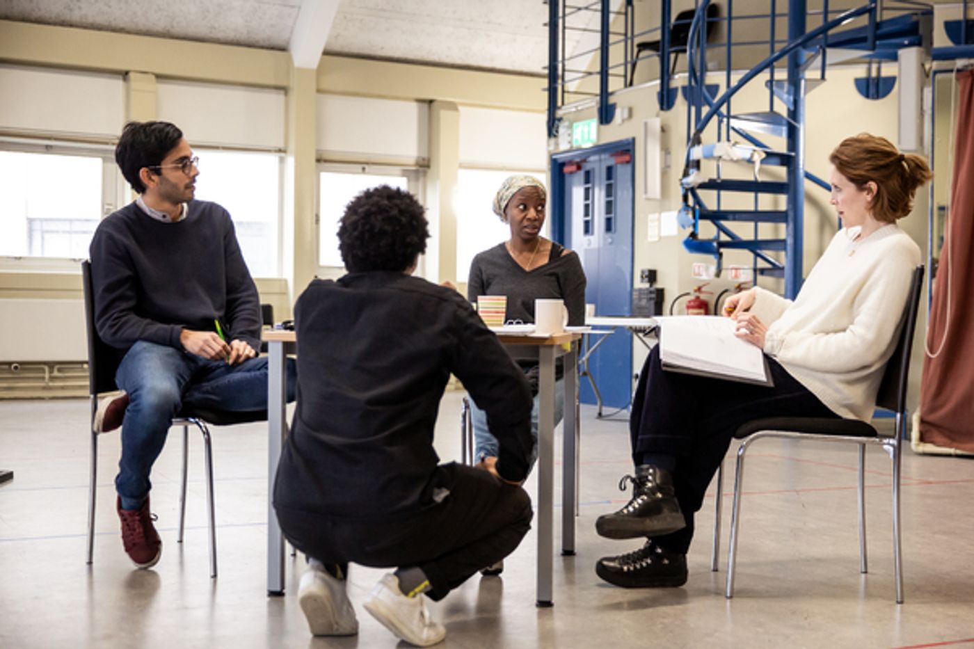 Photo Coverage: Inside Rehearsal For HANG at Sheffield Theatres  Image