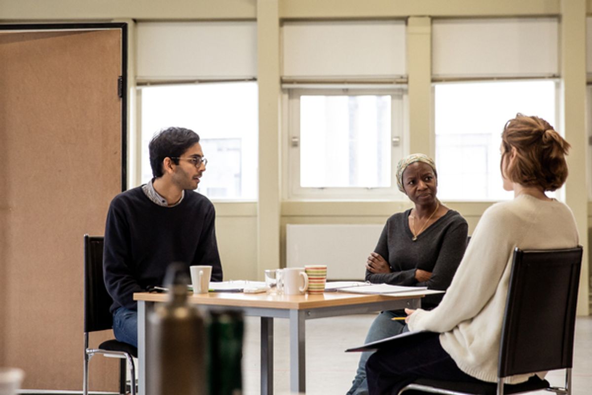 Sid Sagar, DIveen Henry and Marianne Oldham at 