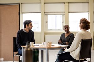 Sid Sagar, DIveen Henry and Marianne Oldham Photo