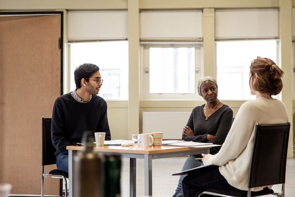 Sid Sagar, DIveen Henry and Marianne Oldham Photo