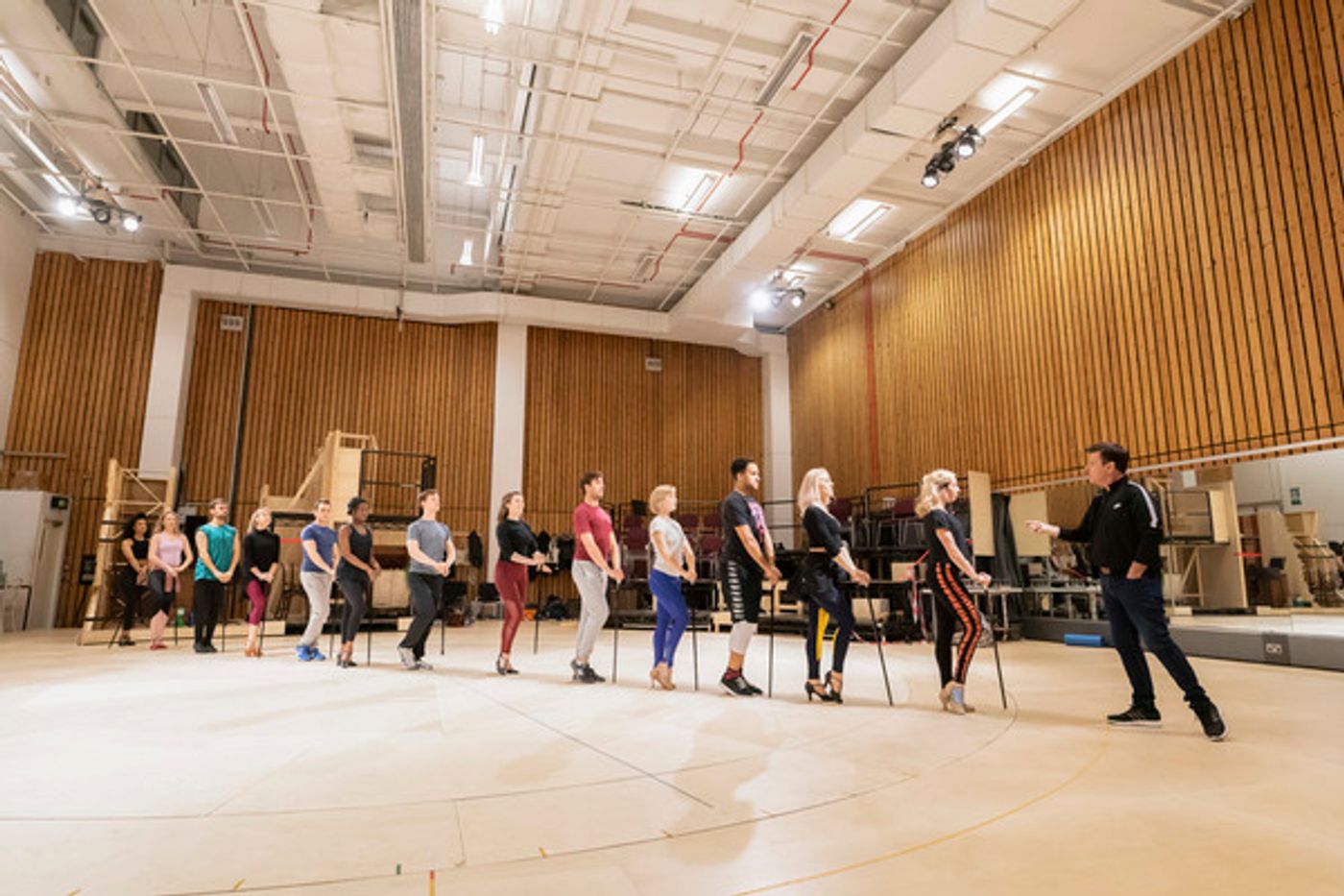 Photo Flash: Inside Rehearsal For The National Theatre's FOLLIES  Image