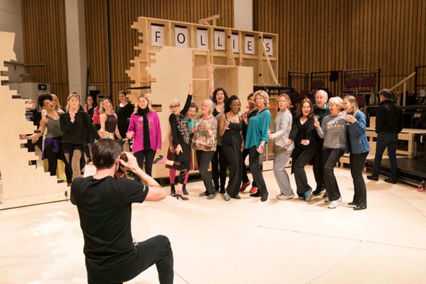 Photo Flash: Inside Rehearsal For The National Theatre's FOLLIES  Image