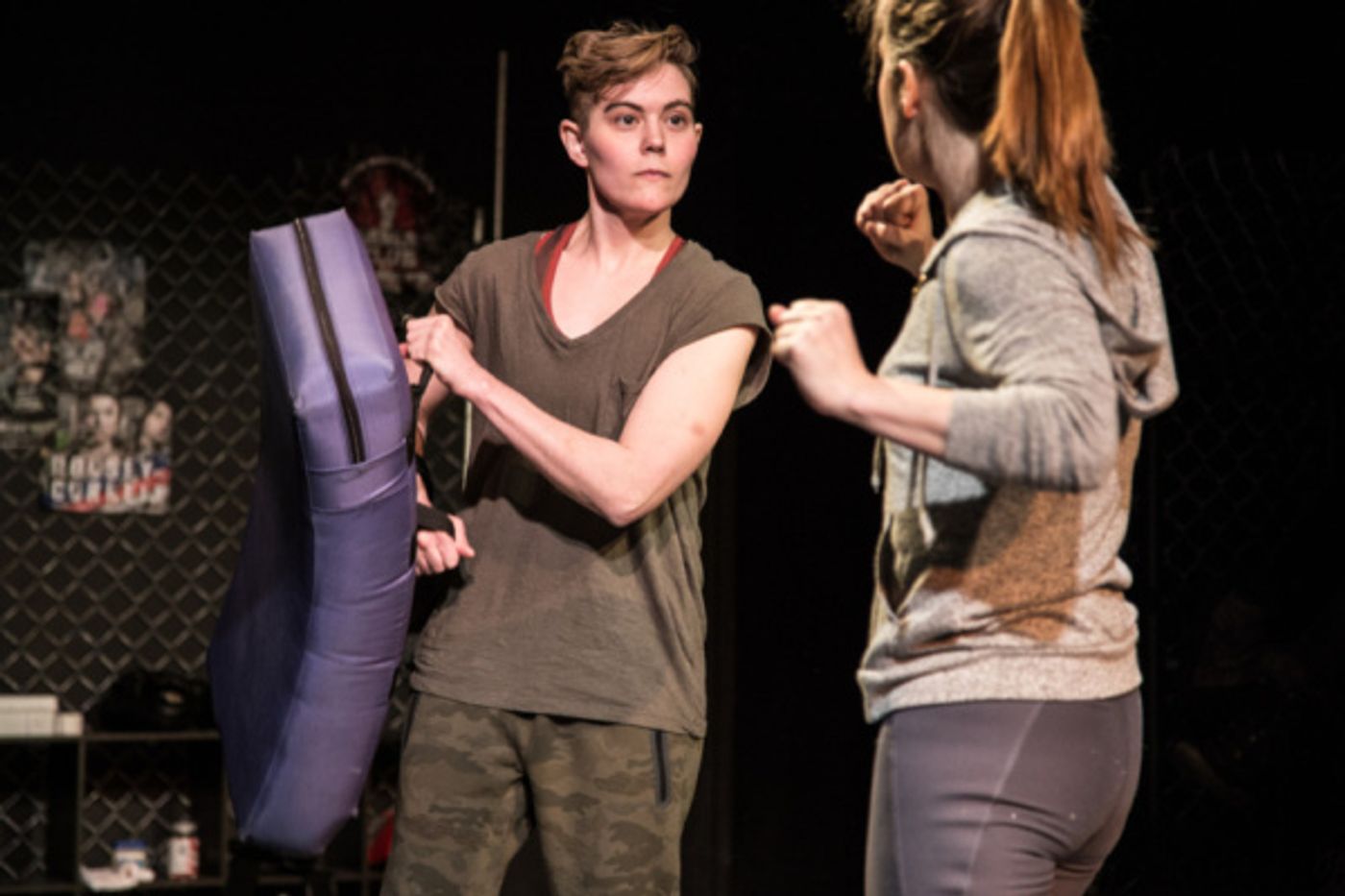 Photo Flash: First Look at Broken Nose Theatre's GIRL IN THE RED CORNER  Image