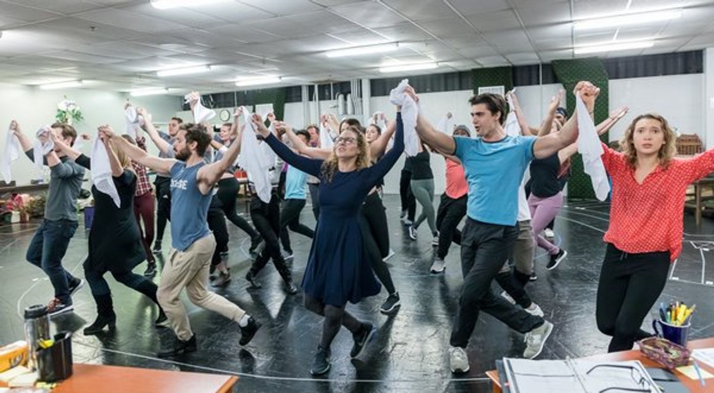 Photo Flash: Go Inside Rehearsals of Drury Lane Theatre's MAMMA MIA! Photo Flash: Go Inside Rehearsals of Drury Lane Theatre's MAMMA MIA! Image