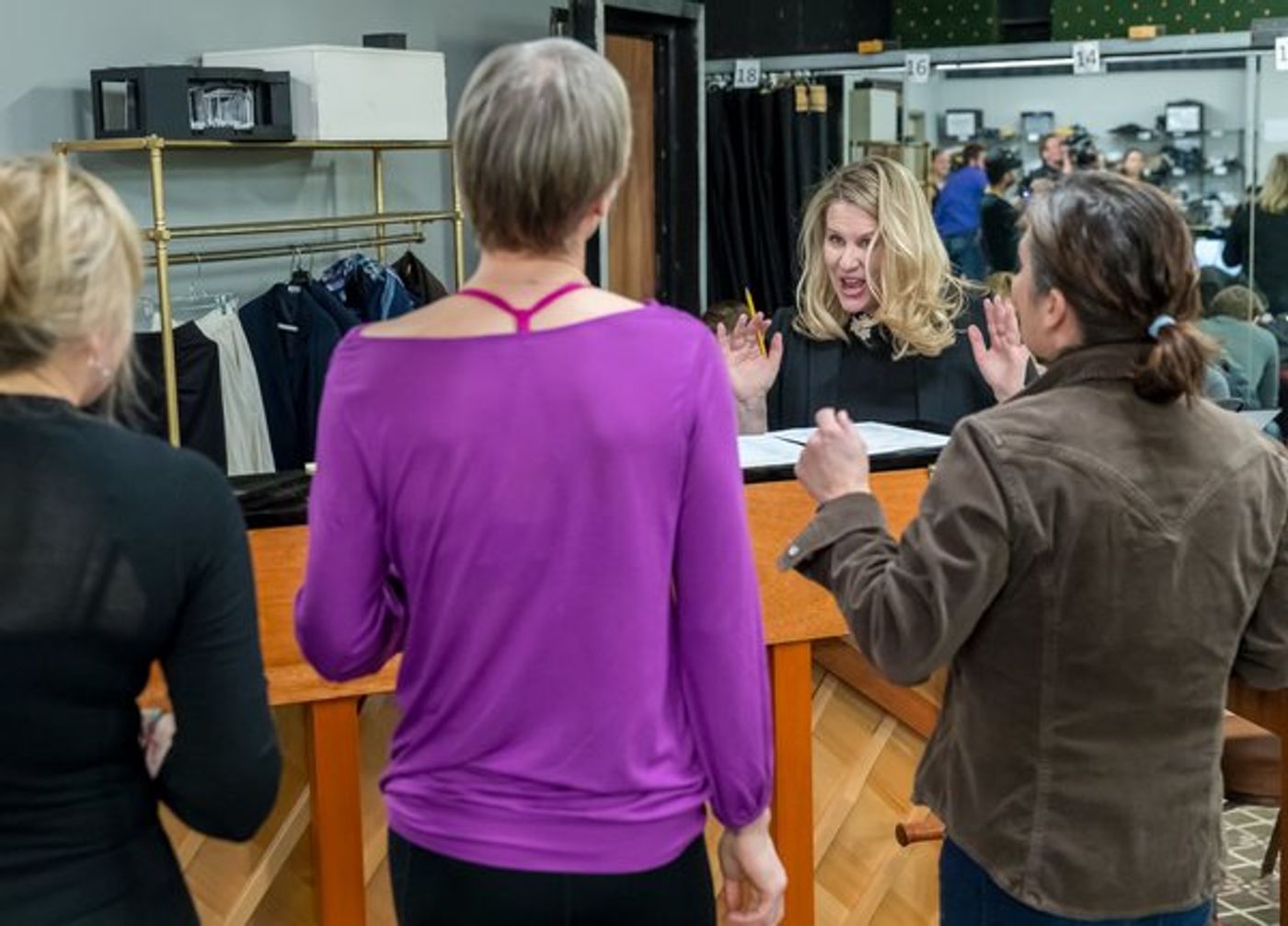 Photo Flash: Go Inside Rehearsals of Drury Lane Theatre's MAMMA MIA! Photo Flash: Go Inside Rehearsals of Drury Lane Theatre's MAMMA MIA! Image