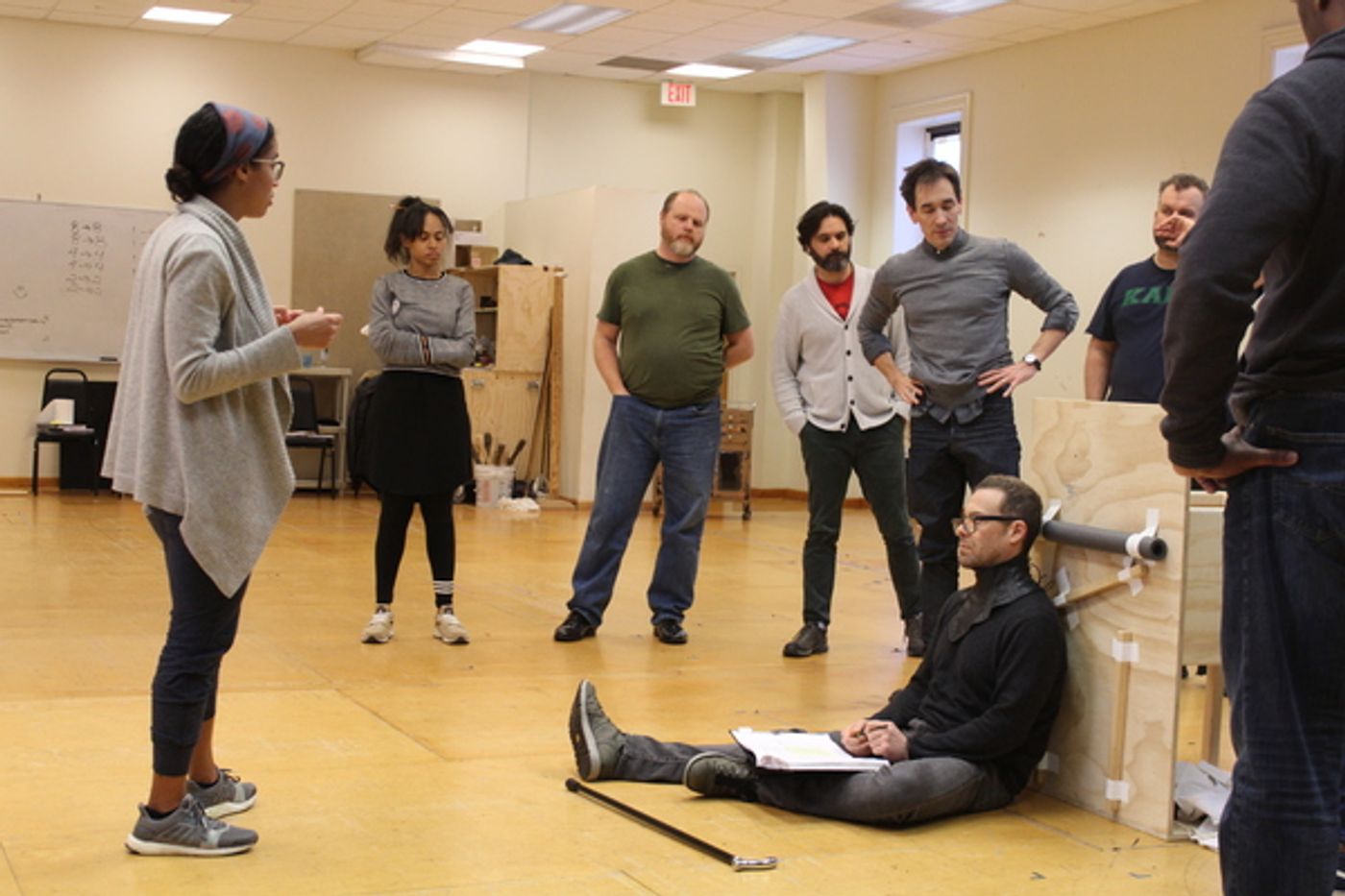 Photo Flash: Go Inside Rehearsals of Shakespeare Theatre Company's RICHARD THE THIRD  Image