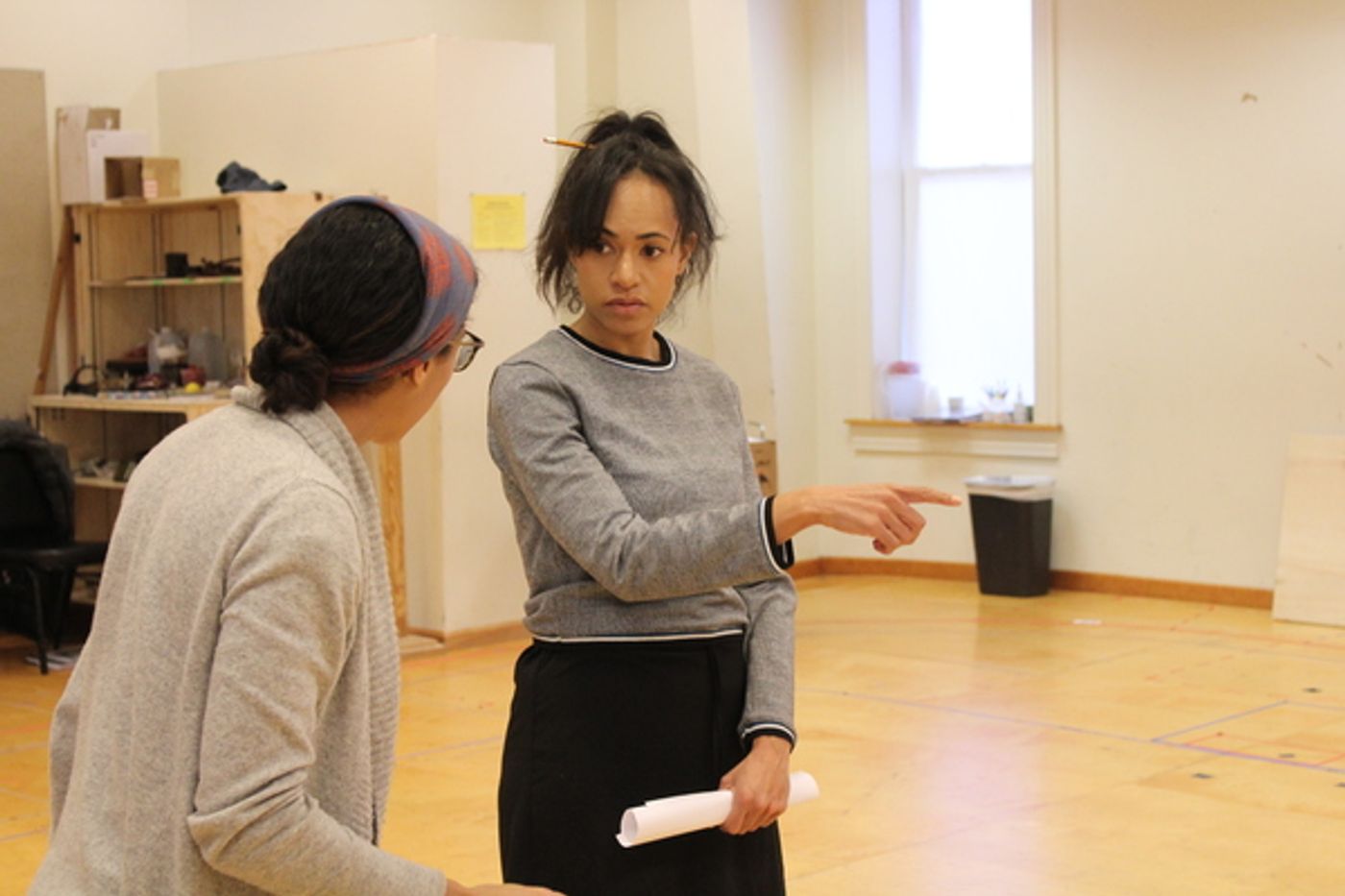 Photo Flash: Go Inside Rehearsals of Shakespeare Theatre Company's RICHARD THE THIRD  Image