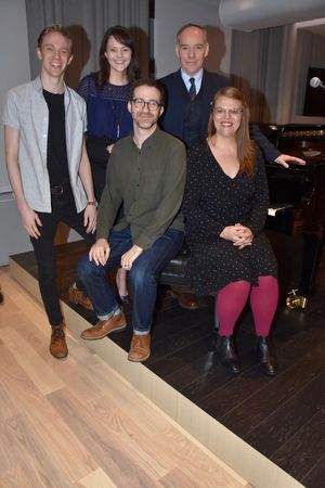 Sarah Hammond 2019 Kleban Prize Winner Lyricist  with Kyle Sherman, Will Aronson, Mal Photo