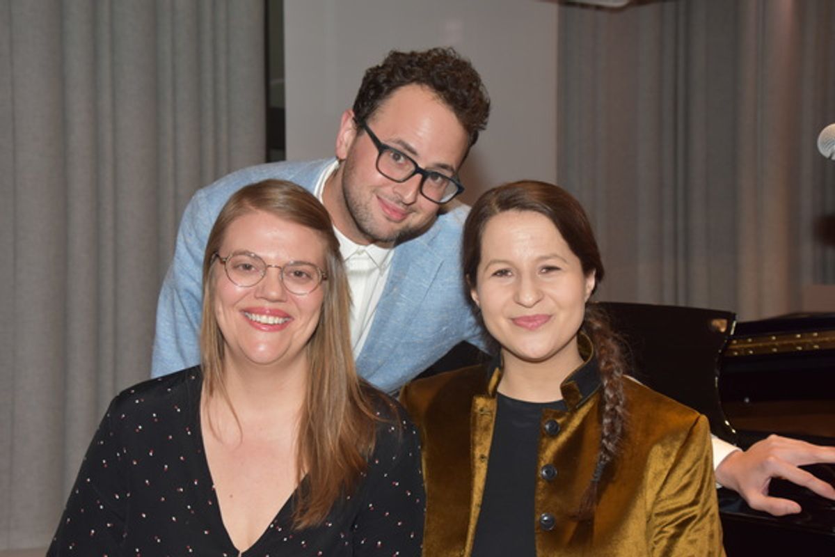 2019 Kleban Prize Winners for Musical Theatre-Sarah Hammond, Charlie Sohne and Shaina Taub at 