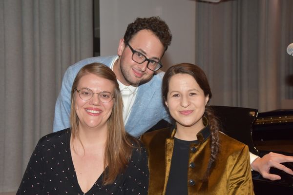 2019 Kleban Prize Winners for Musical Theatre-Sarah Hammond, Charlie Sohne and Shaina Photo