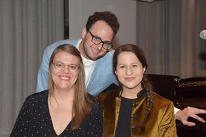 2019 Kleban Prize Winners for Musical Theatre-Sarah Hammond, Charlie Sohne and Shaina Photo
