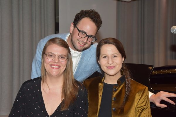 2019 Kleban Prize Winners for Musical Theatre-Sarah Hammond, Charlie Sohne and Shaina Photo