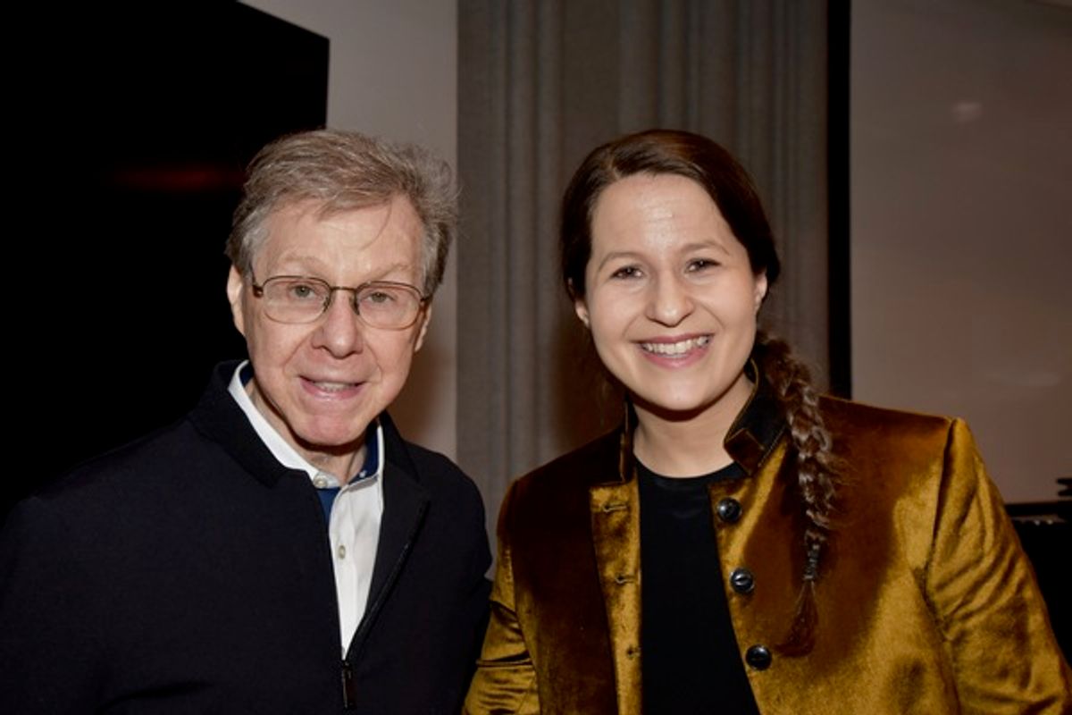 Maury Yeston and Shaina Taub at 