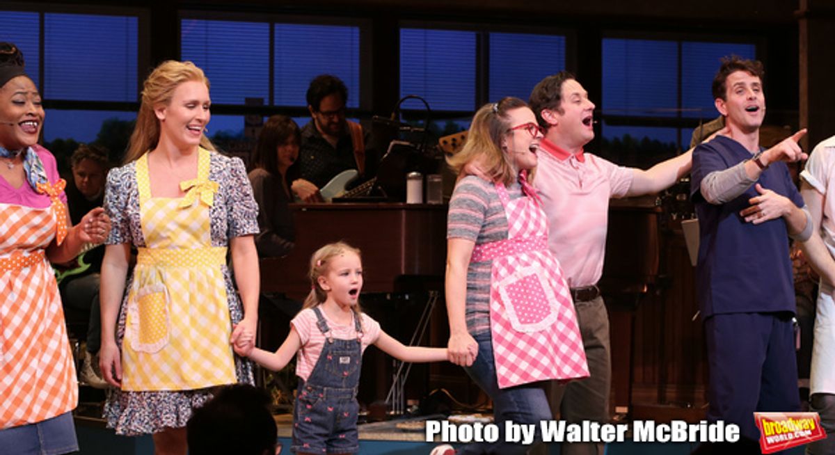 Charity Angel Dawson, Stephanie Torns, Riley Summer Perler, Christopher Fitzgerald with Joey McIntyre  at 