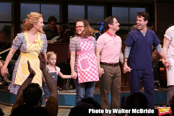 Stephanie Torns, Riley Summer Perler, Christopher Fitzgerald with Joey McIntyre  Photo