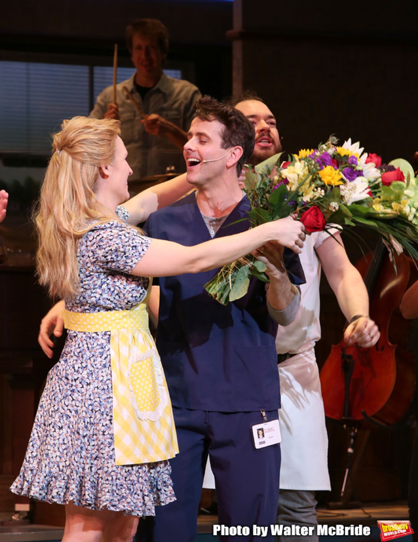 Photo Coverage: Joey McIntyre Takes His First Bows in WAITRESS Photo Coverage: Joey McIntyre Takes His First Bows in WAITRESS Image