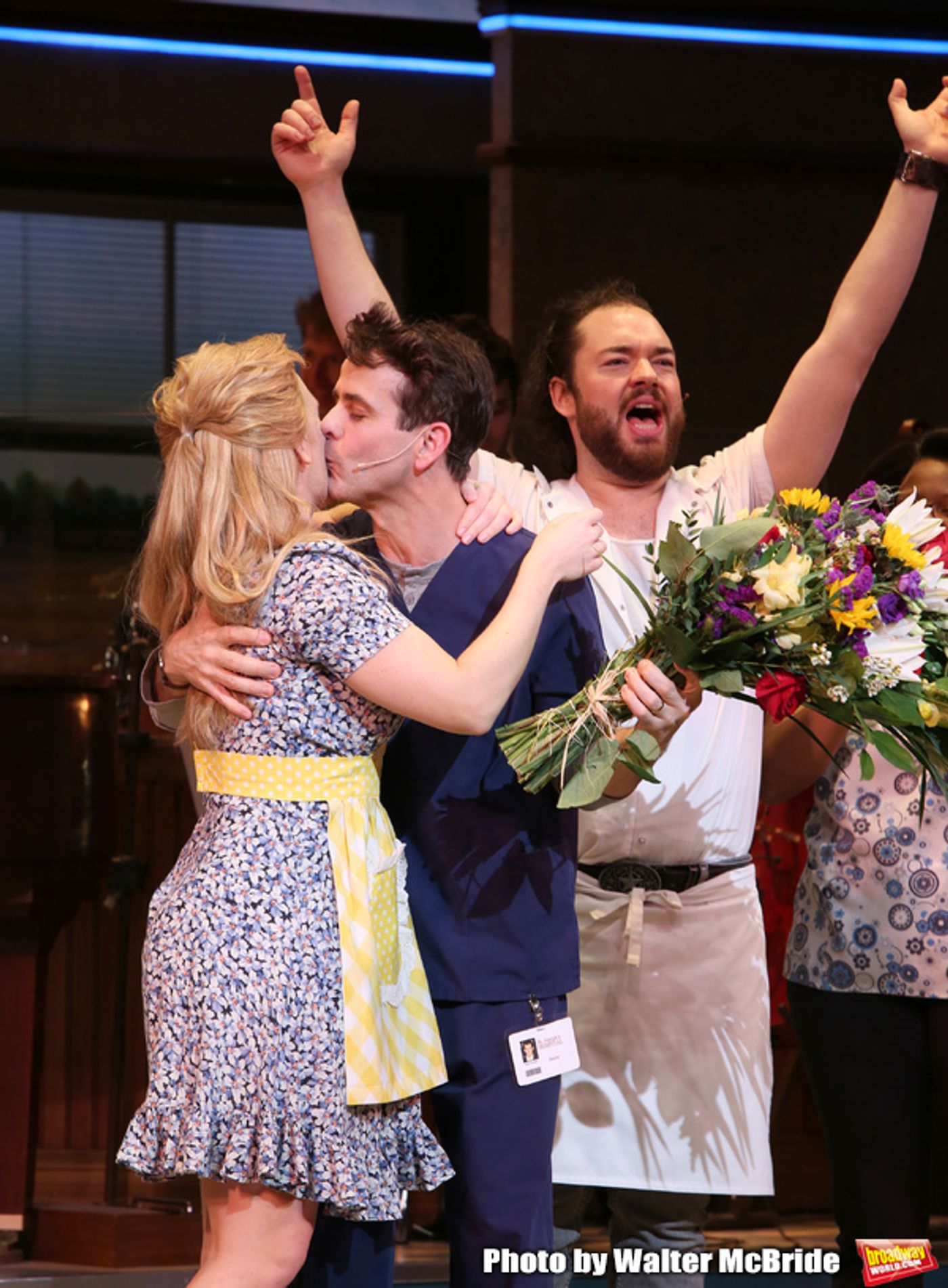Photo Coverage: Joey McIntyre Takes His First Bows in WAITRESS Photo Coverage: Joey McIntyre Takes His First Bows in WAITRESS Image