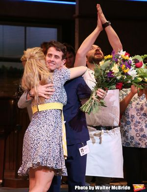 Stephanie Torns and Benny Elledge with Joey McIntyre @ BroadwayWorld Stephanie Torns and Benny Elledge with Joey McIntyre Photo