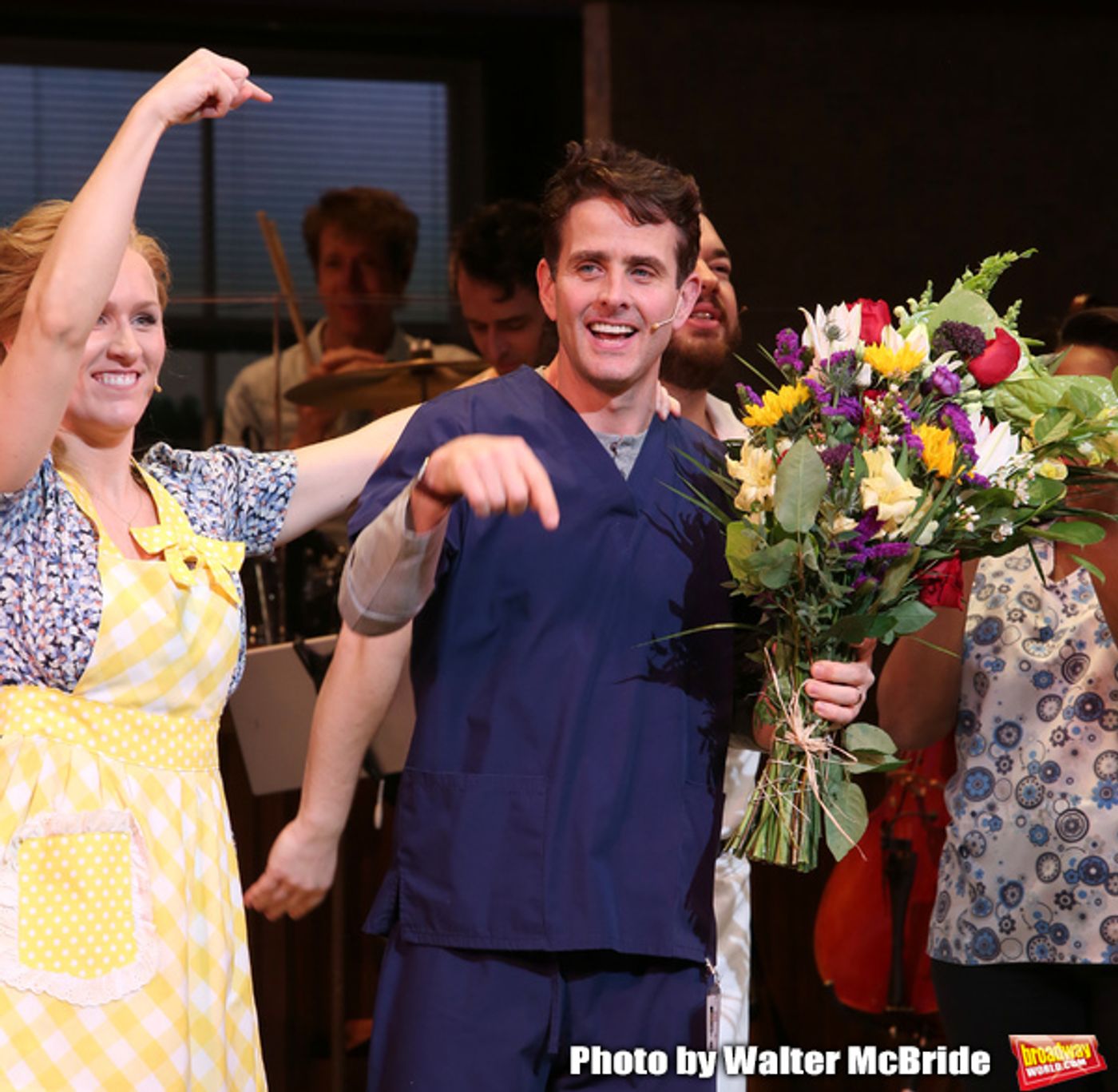 Photo Coverage: Joey McIntyre Takes His First Bows in WAITRESS Photo Coverage: Joey McIntyre Takes His First Bows in WAITRESS Image