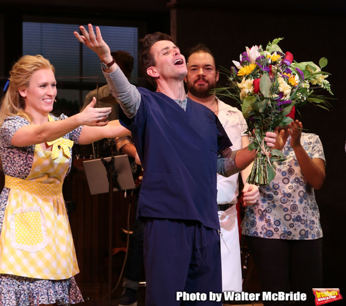 Photo Coverage: Joey McIntyre Takes His First Bows in WAITRESS Photo Coverage: Joey McIntyre Takes His First Bows in WAITRESS Image